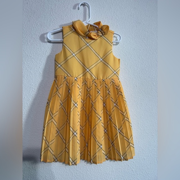 JANIE AND JACK Plaid Chiffon Dress 18-24M - Picture 2 of 5